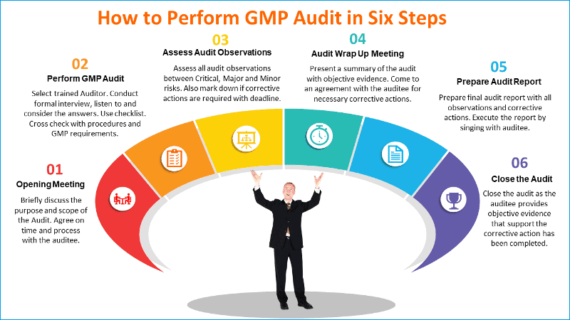 GMP Audit in Six Steps
