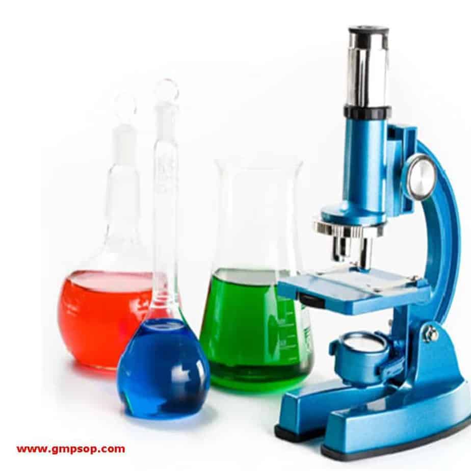 Microscope for pharmaceutical product testing